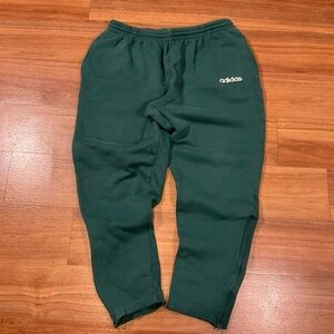 Vintage Adidas Soccer size XL Green Sweatpants